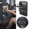 Car Seat Back Organizer With Foldable Table PU Leather Spacious Storage Bag With Multiple Pockets 3
