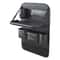 Car Seat Back Organizer With Foldable Table PU Leather Spacious Storage Bag With Multiple Pockets 4