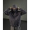Men Balaclava Hoodie Double Hooded Sweatshirt With Zipper Mask For Gothic Y2K Streetwear 1