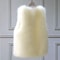 Warm Fox Faux Fur Vest For Women Slimming Cotton Lined Outerwear 2