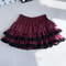 Harajuku Punk Cake Puff Skirt For Girls Trendy AntiExposure HalfLength Fashion Skirt 2