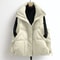 Winter Plus Size Womens Down Cottonpadded Vest Coat Elegant Warm Waistcoat Jacket For Fashion And 1
