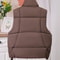 Winter Plus Size Womens Down Cottonpadded Vest Coat Elegant Warm Waistcoat Jacket For Fashion And 3