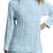 Long Sleeve Twist Knitted Sweater Dress Ruffle Chiffon Pleated ALine Fall Dress For Women Warm Pul 5