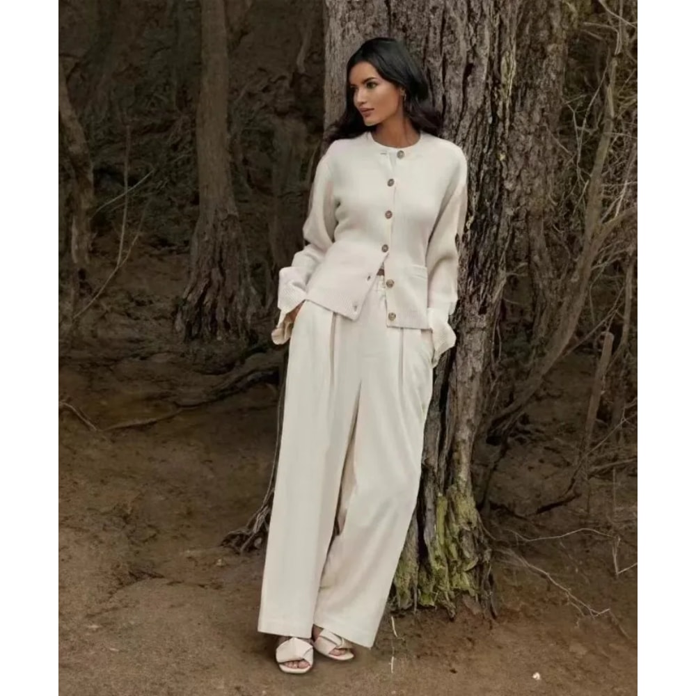 Loose Soft Cardigan For Women Casual Chic Sweater Long Sleeve Warm And Lightweight For Winter 4