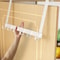 Over The Door Hooks Aluminum Alloy Storage Organizer For Coats Hats Towels More 1
