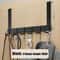 Over The Door Hooks Aluminum Alloy Storage Organizer For Coats Hats Towels More 4