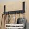 Over The Door Hooks Aluminum Alloy Storage Organizer For Coats Hats Towels More 6