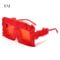 Oversized Plush Sunglasses Trendy Y2K Winter Shades For Women Perfect For Cosplay Parties Holiday 3