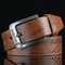 Luxury Leather Men Belt With Classic Alloy Buckle HighQuality Vintage Business Waistband 0