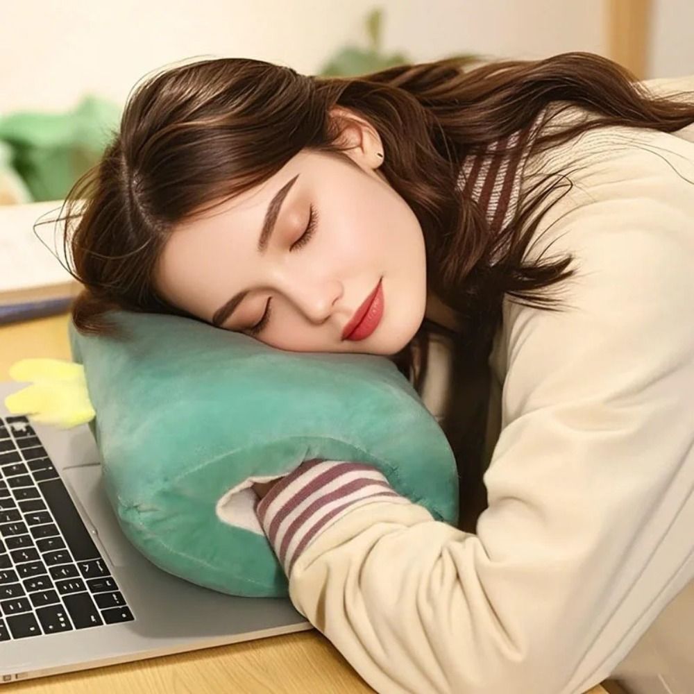 Cartoon Plush Hand Warmer Pillows Soft Cozy Nap Cushion For Kids And Adults Creative Hand Warmer 2
