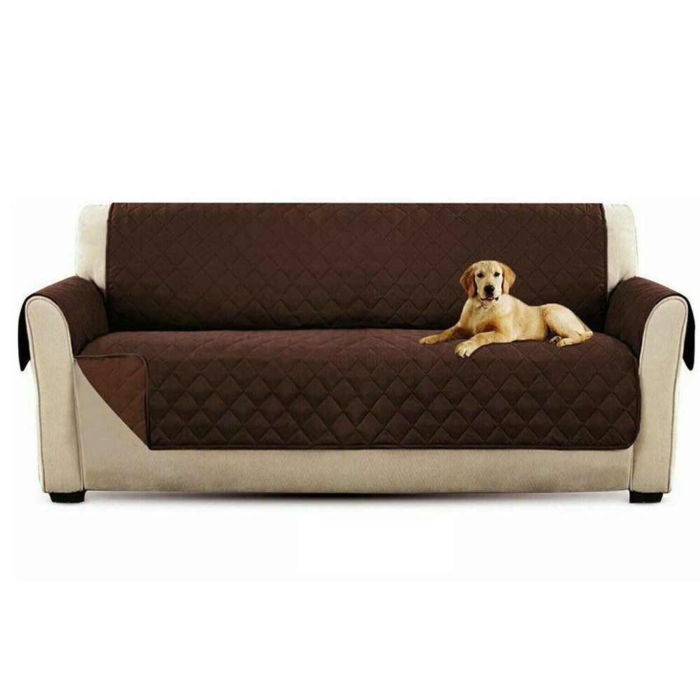 Waterproof Sofa Cover For Pets Kids And Dogs Quilted AntiWear Furniture Slipcover 5