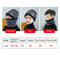 Kids Winter Neck Scarf And Beanie Set Warm Fleece Knitted Ski Cap And Scarf For Boys And Girls 4