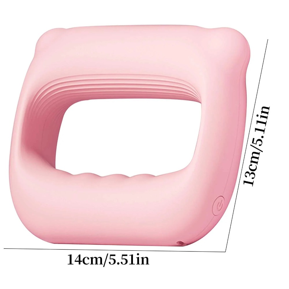 Portable Percussion Fascia Ring USB Charging Massage Belt For Neck Shoulders Full Body Relaxation 4