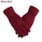 Fashion Women Touch Screen Gloves Winter Furry Warm Mitts For Outdoor Sports Cycling 6