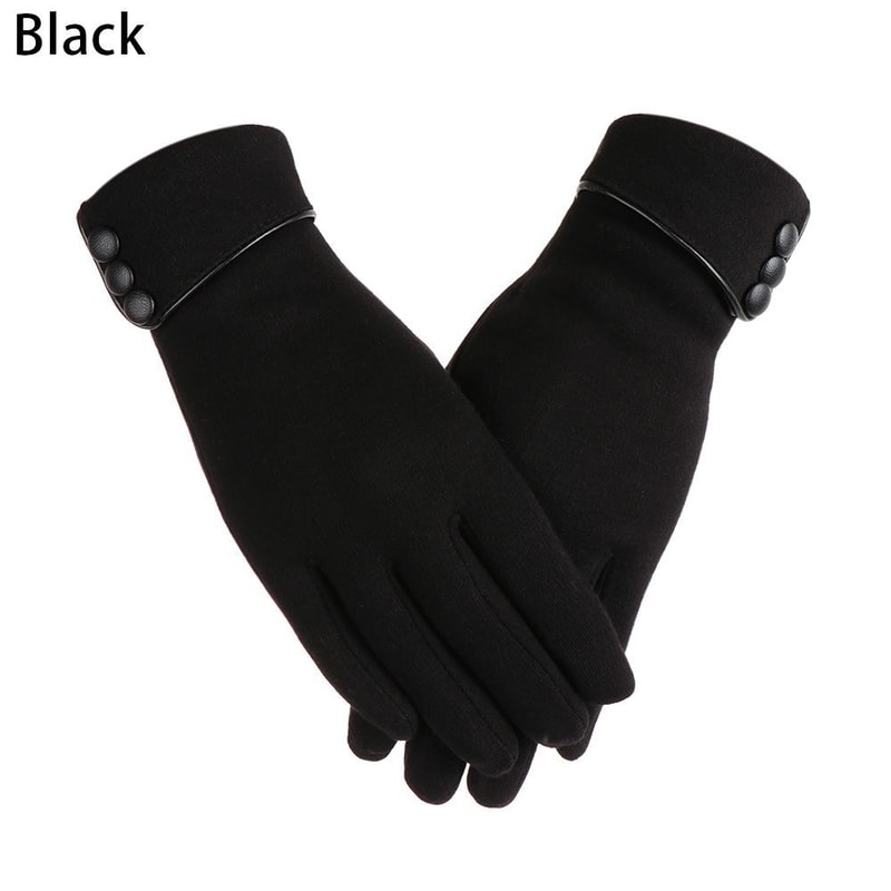 Fashion Women Touch Screen Gloves Winter Furry Warm Mitts For Outdoor Sports Cycling 8