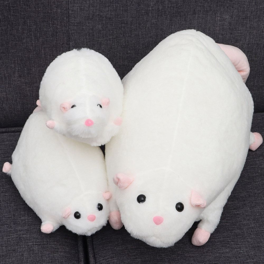Cartoon Mouse Plush Doll Soft Oversized Flower Branch Rat Doll For Kids Perfect Birthday Gift Co 2