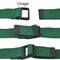 Double Ring Buckle Canvas Belt For Men Casual Cotton Fabric Free Punch Design 4