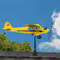 Metal Pipe Windmill Wind Direction Compass Weather Vane Airplane Weathervane Garden Decoration 3