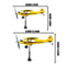 Metal Pipe Windmill Wind Direction Compass Weather Vane Airplane Weathervane Garden Decoration 4