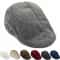 Peaky Newsboy Golf Driving Hat Vintage Flat Cap For Men Boys Classic Cabbie Beret For Stylish Lo 0