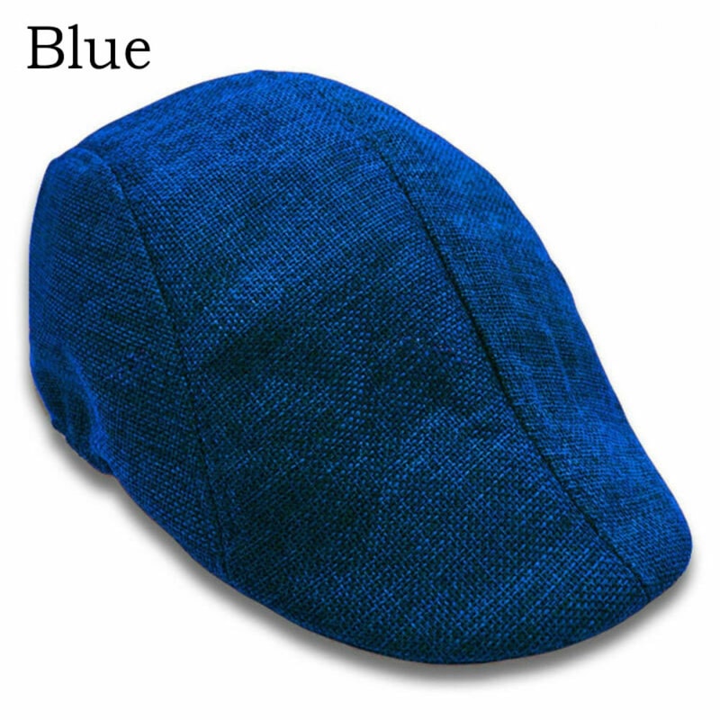 Peaky Newsboy Golf Driving Hat Vintage Flat Cap For Men Boys Classic Cabbie Beret For Stylish Lo 4