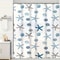 Patterned PEVA Waterproof Shower Curtain Stylish Bathroom Partition Decoration Accessory 1