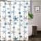 Patterned PEVA Waterproof Shower Curtain Stylish Bathroom Partition Decoration Accessory 3