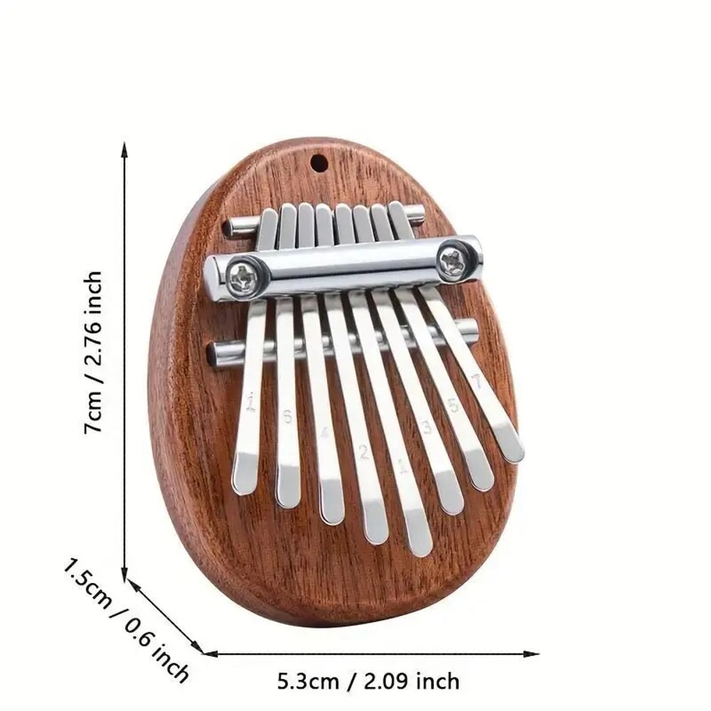 Mini Wooden Kalimba HighQuality Thumb Piano Marimba Gift 3