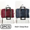 Foldable Travel Duffel Bag For Airlines Carryon Weekender Overnight Tote For Men Women Gym Trav 6