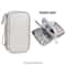 Travel Organizer Bag For Cables Electronics And Accessories Portable Waterproof Double Layers Stor 7