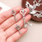 DIY Metal Charms For Jewelry Making 50g Zinc Alloy Pendants For Bracelets Necklaces Crafting Supp 0