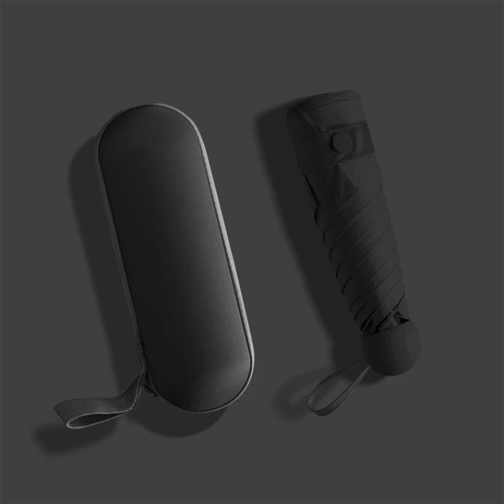 Compact Travel Umbrella With 6Rib Reinforced Design Waterproof Lightweight And Foldable For Easy St 4