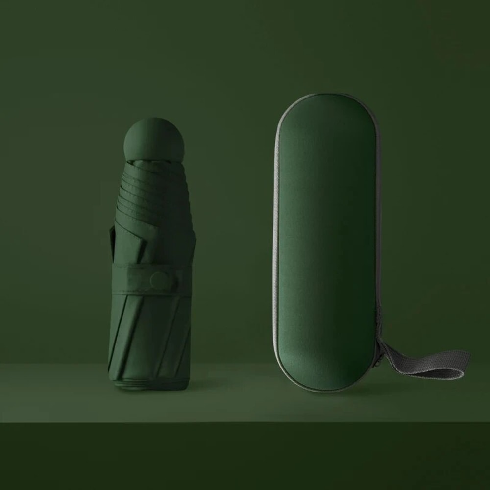 Compact Travel Umbrella With 6Rib Reinforced Design Waterproof Lightweight And Foldable For Easy St 5