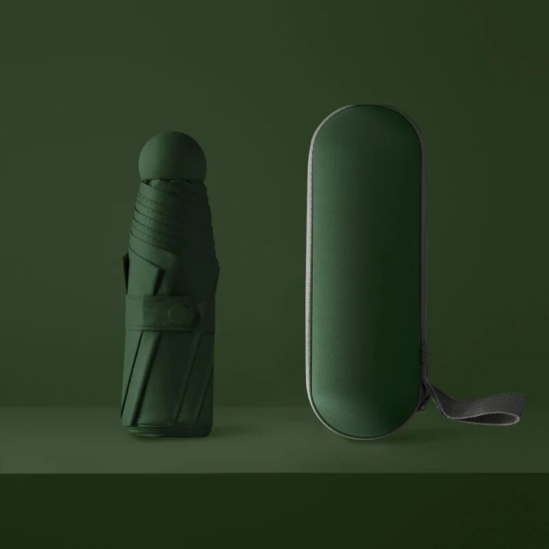 Compact Travel Umbrella With 6Rib Reinforced Design Waterproof Lightweight And Foldable For Easy St 5