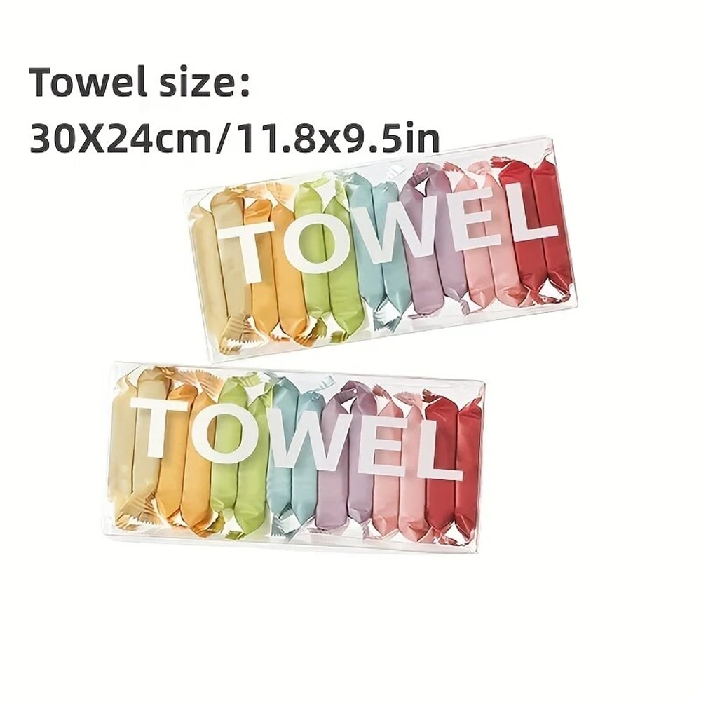 Disposable Compressed Travel Towels For Face Cleansing Portable Thickened Towel Set 5