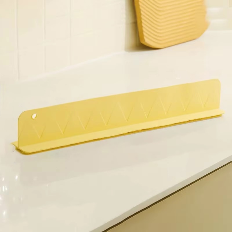 Silicone Sink Baffle Splash Guard With Suction Cup Waterproof Splash Guard To Protect Clothes From 5