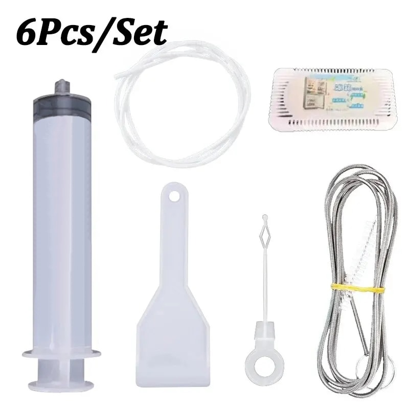 Refrigerator Drain Hole Brush Cleaner Efficient Water Outlet Cleaner For Household Fridges 5