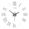 DIY Acrylic Roman Numeral Mirror Wall Clock Large Round Fashionable SelfAdhesive Timepiece For Hom 5