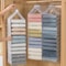 Wardrobe Hanging Storage Bag Versatile Closet Organizer For Pants Socks Tshirts And Underwear 1