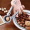 MultiFunctional Nut Cracker Tool For Walnuts Chestnuts Hazelnuts Ergonomic Design Silvery Metal C 0