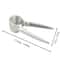 MultiFunctional Nut Cracker Tool For Walnuts Chestnuts Hazelnuts Ergonomic Design Silvery Metal C 4