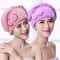 Microfibre Quick Hair Drying Bath Towel Cap With Bowknot Soft Breathable Shower Cap For Women 2