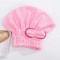 Microfibre Quick Hair Drying Bath Towel Cap With Bowknot Soft Breathable Shower Cap For Women 5