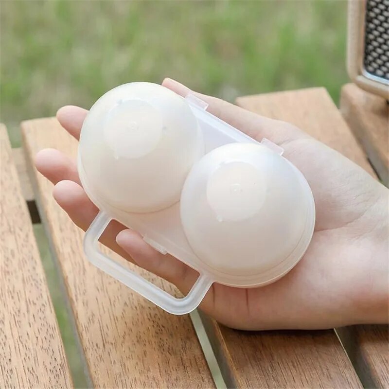 Outdoor Portable Egg Box Plastic Egg Tray Refrigerator Egg Storage ShockAbsorbing AntiDrop Egg Hol 3