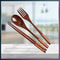 Wooden Chopsticks Fork Spoon Set Japanese Style Cutlery For Kitchen Home 0