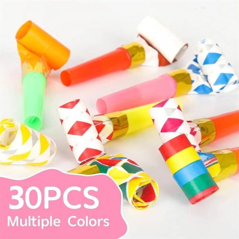 Colorful Dragon WhistlesFun Party Favors For Kids Birthday Gift Toy 1