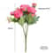 Rose Pink Silk Peony Bouquet Artificial Flower For Wedding Home Decor 1
