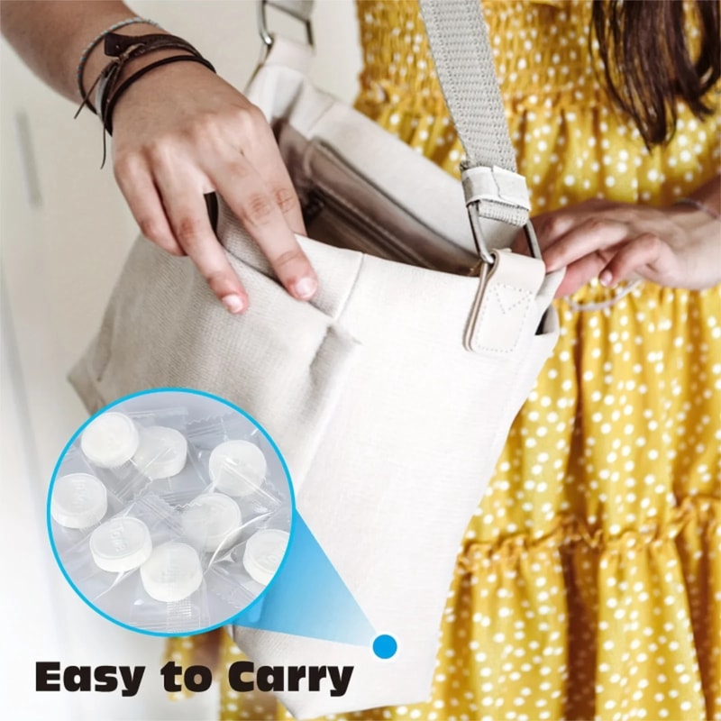 Portable Compressed Towels For Face Cleaning Makeup Removal Soft NonWoven Wipes 3