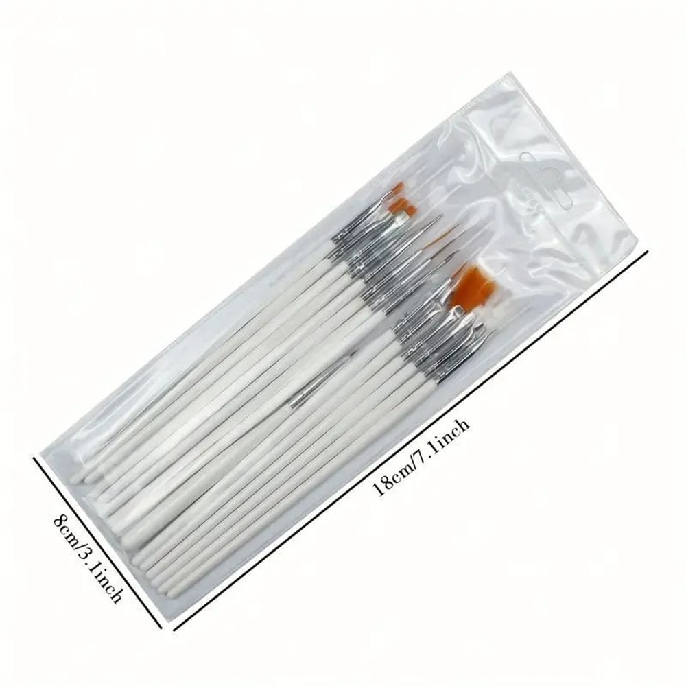 Fine Detail Paint Brush Set For Acrylic Watercolor Oil Model Art 1